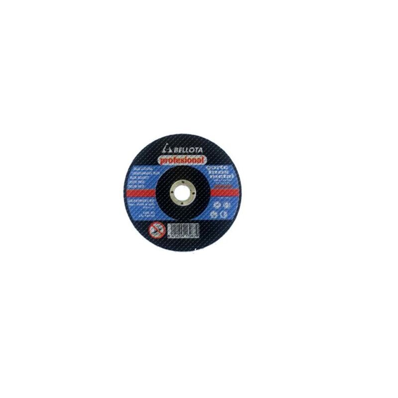 foto del prodotto disco bellota 50300 per taglio professionale di acciaio inox e metallo sottile 115x22,2x1,0 mm