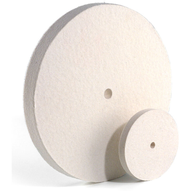 foto del prodotto disco cotone 100x13 mm x smerigliatrice da banco fervi dff100 13