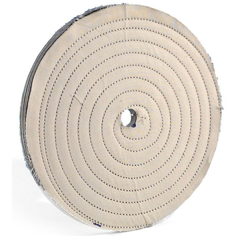 foto del prodotto disco cotone trapuntato 250 x 20 mm x smerigliatrice da banco fervi dct250