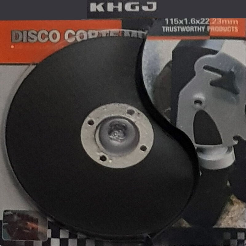 foto del prodotto disco da taglio abrasivo multifunzione 115 x 1.6 x 22.23 mm khgj 83002 bricolage