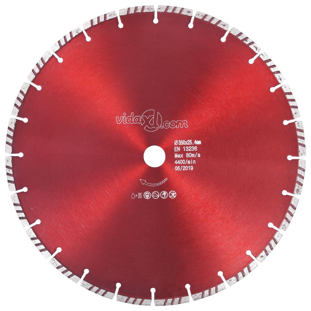 foto del prodotto disco da taglio diamantato con turbo acciaio 350 mm 02 0003726