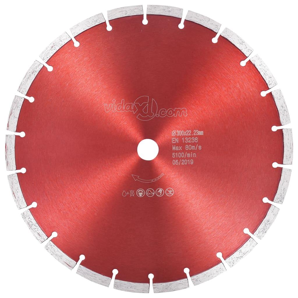 foto del prodotto disco da taglio diamantato lama per sega per materiali concreti smerigliatrice a disco smerigliatrice da tavolo durevole sega in acciaio 300mm 02 0003711