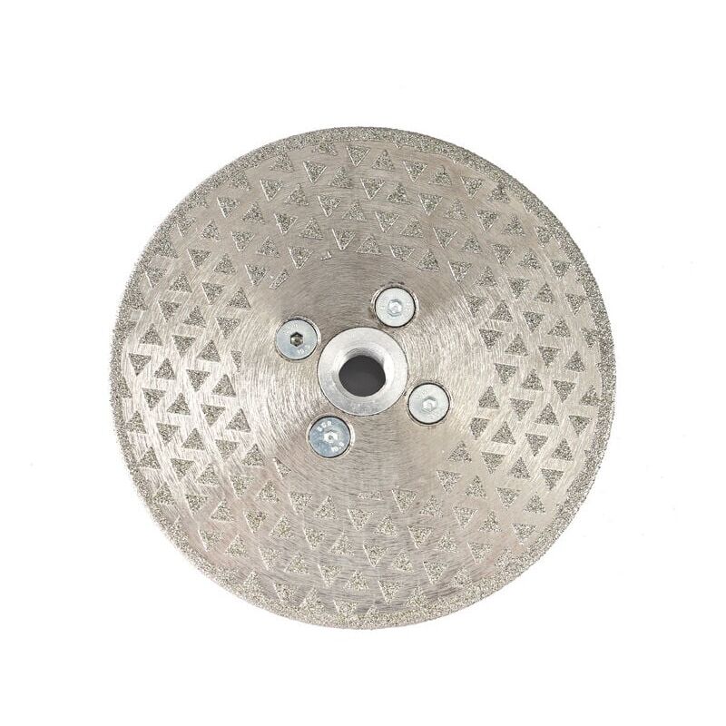 foto del prodotto disco da taglio e molatura diamantato ymyny 125 mm x m14, lama elettrolitica per pietra, marmo, piastrelle, granito