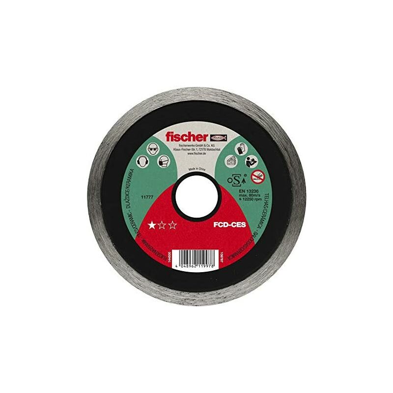 foto del prodotto disco da taglio fischer