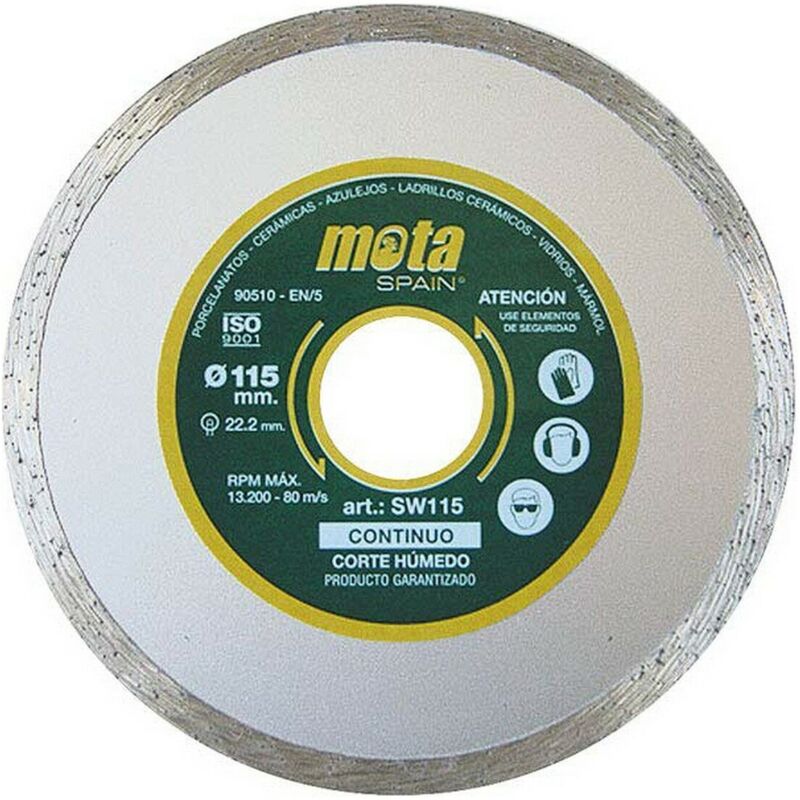 immagine 0 del prodotto disco da taglio mota clp18 sw230p 230 mm