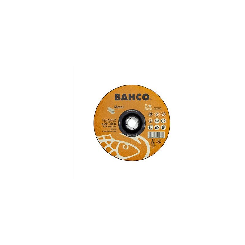 foto del prodotto disco da taglio per metallo 230x3,2mm 3911 230 t42 m bahco