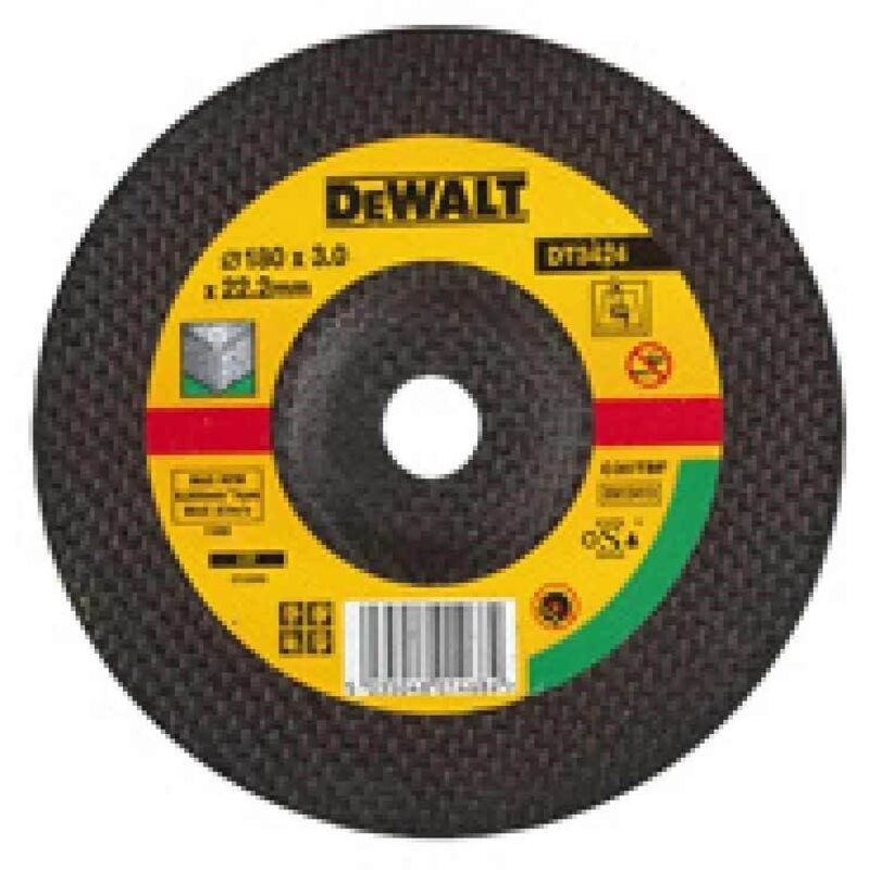 foto del prodotto disco da taglio pietra depresso per smerigliatrici 115mm dt3407 dewalt