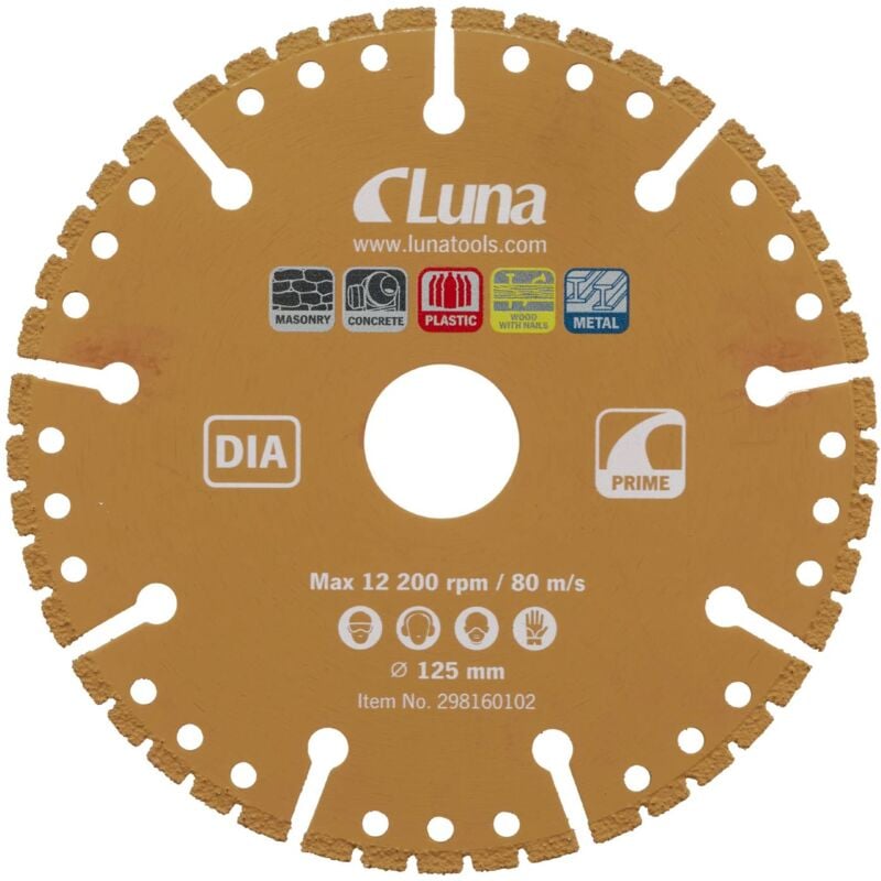 foto del prodotto disco da taglio prime multi dia luna