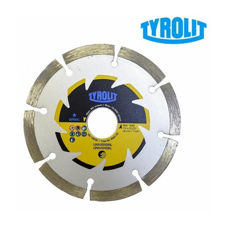 foto del prodotto disco da taglio tyrolit 115 x 1,8 x 22,23 mm