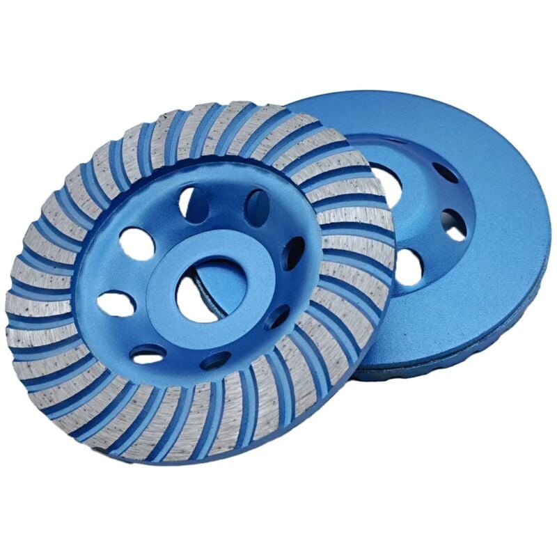 foto del prodotto disco diamantato 125 per levigatura del calcestruzzo, 125 mm, per superfici in cemento, marmo, granito, pietra, mattoni, muratura, intonaco,