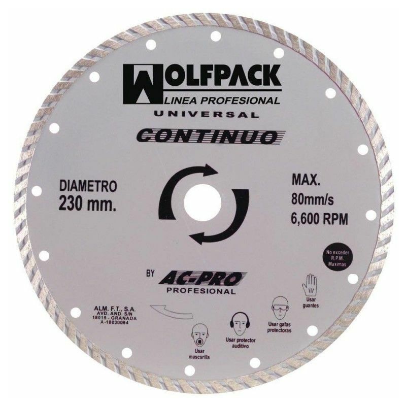 foto del prodotto disco diamantato 230 mm. lavoro generale continuo