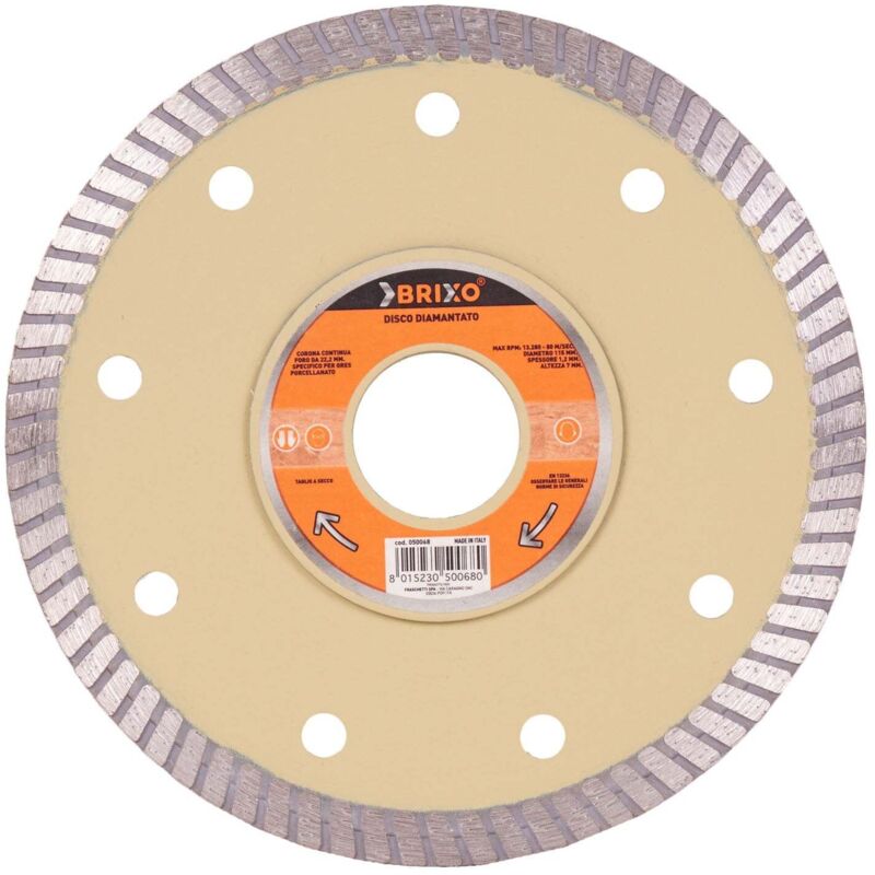 foto del prodotto disco diamantato brixo gres d.115