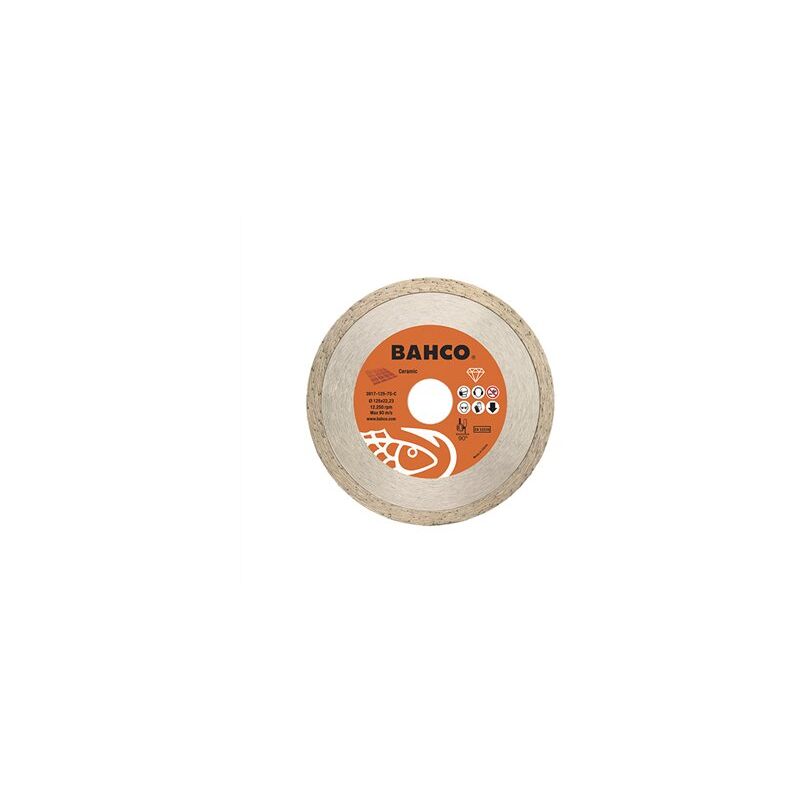 foto del prodotto disco diamantato ceramico 115mm 3917 115 7s c bahco