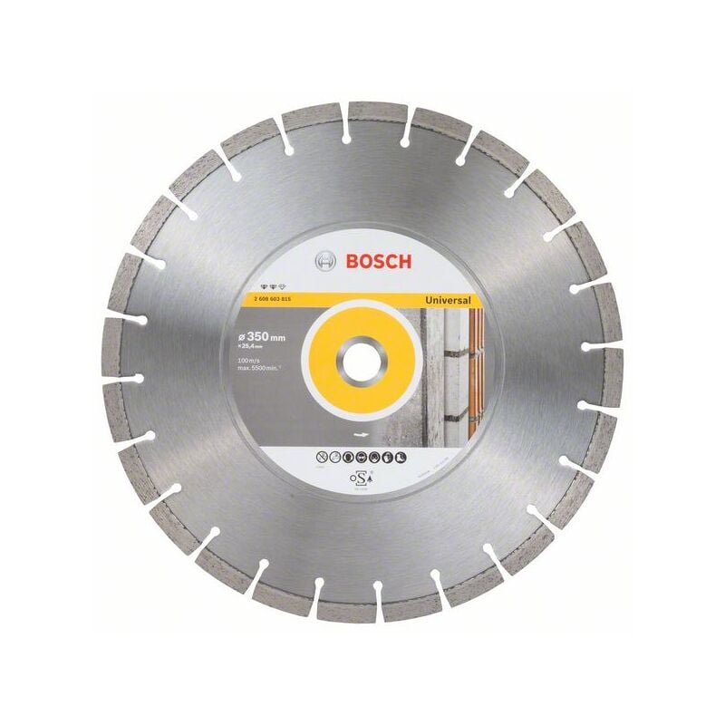 foto del prodotto disco diamantato expert per universal di bosch, 350 x 25,40 x 3,2 x 12 mm