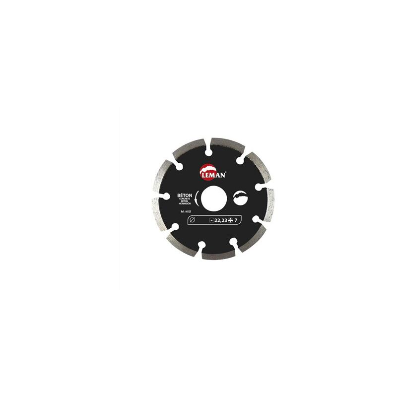 foto del prodotto disco diamantato generico 115mm segmentato 66115 leman