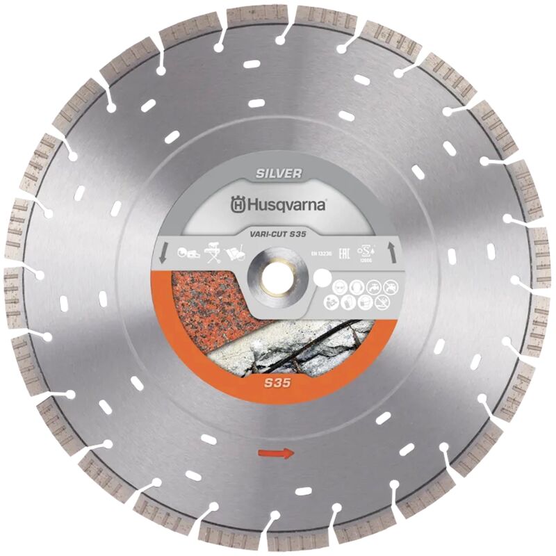foto del prodotto disco diamantato husqvarna vari cut s35 350mm