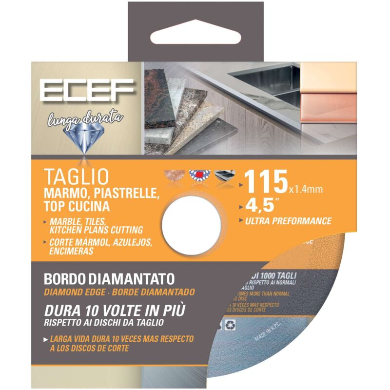 foto del prodotto disco diamantato per marmo piastrelle d 115 mm