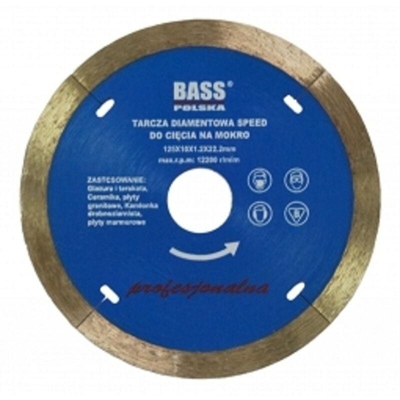 foto del prodotto disco diamantato per taglio a umido 125mm