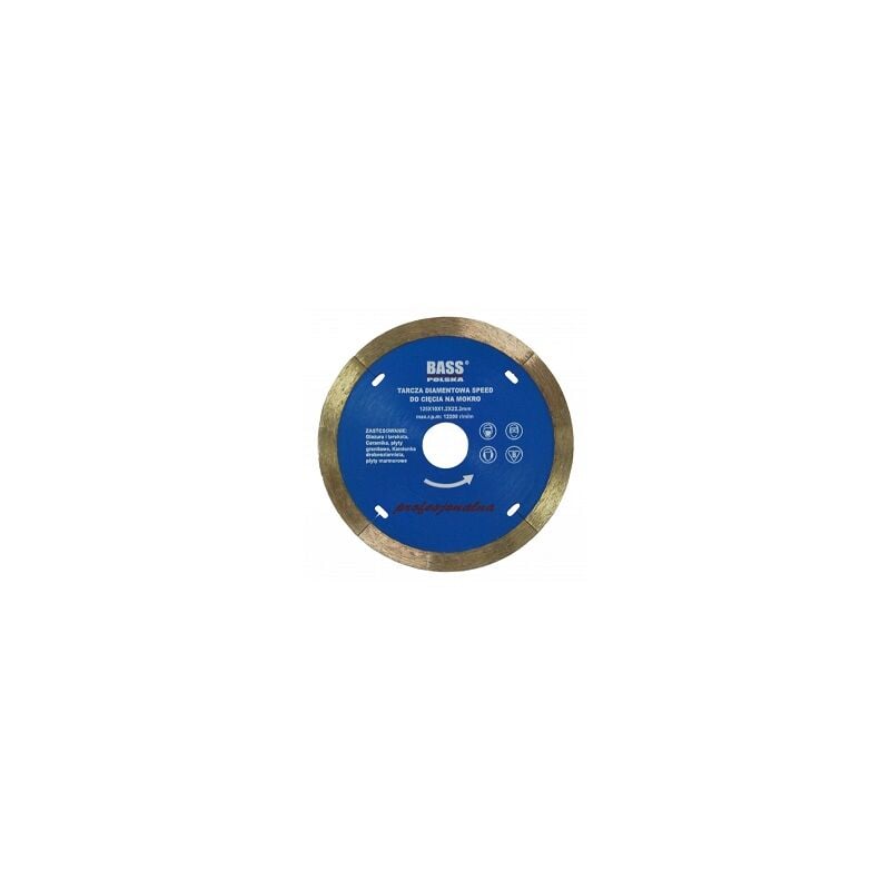 foto del prodotto disco diamantato per taglio ad umido 125mm