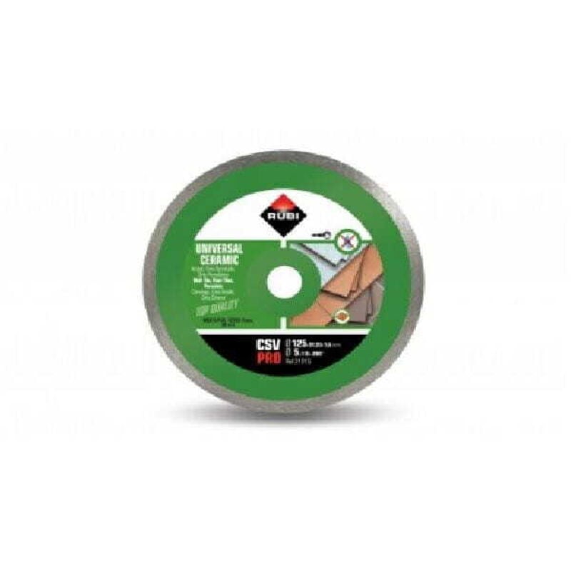 foto del prodotto disco diamantato rubi csv 125 pro