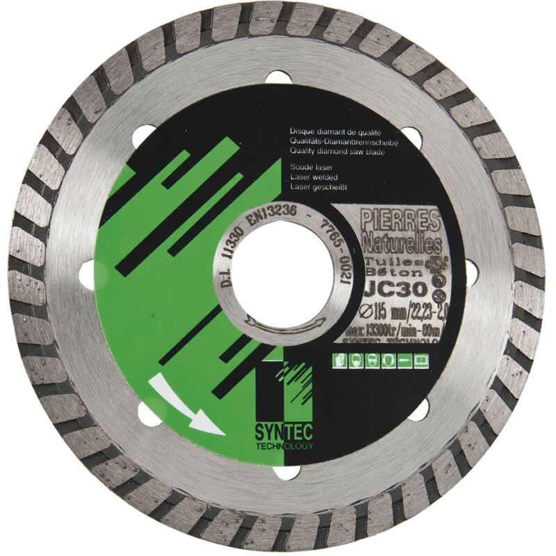 foto del prodotto disco diamantato turbo 115 mm