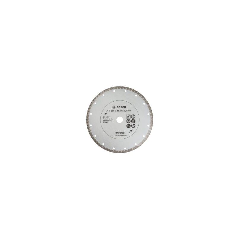 foto del prodotto disco diamantato turbo 230mm bosch