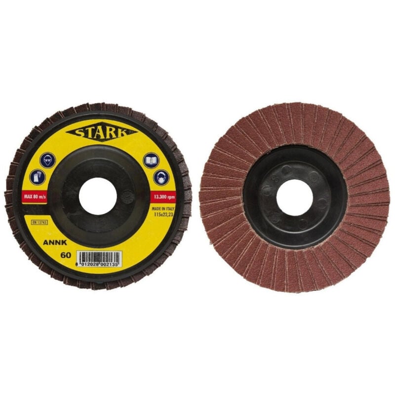 foto del prodotto disco dischi abrasivi abrasivo a lamelle lamellare lamellari mm.180 gr. grana p120 trade shop traesio