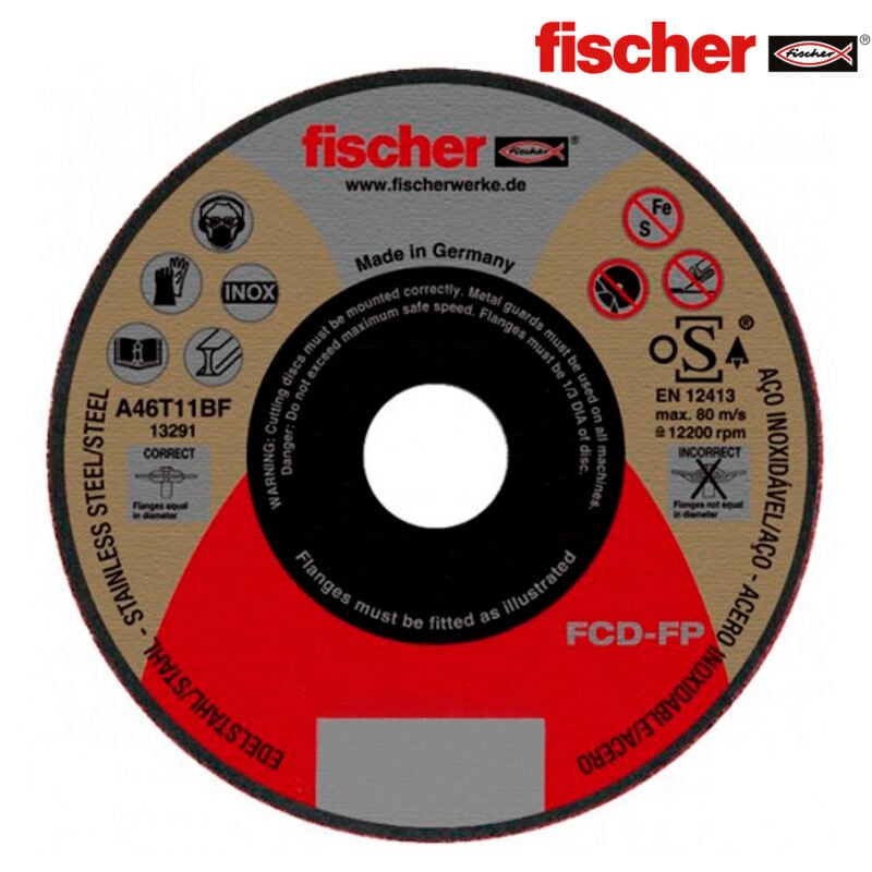foto del prodotto disco fcd fp 115x1x22,23 plus 531709 fischer