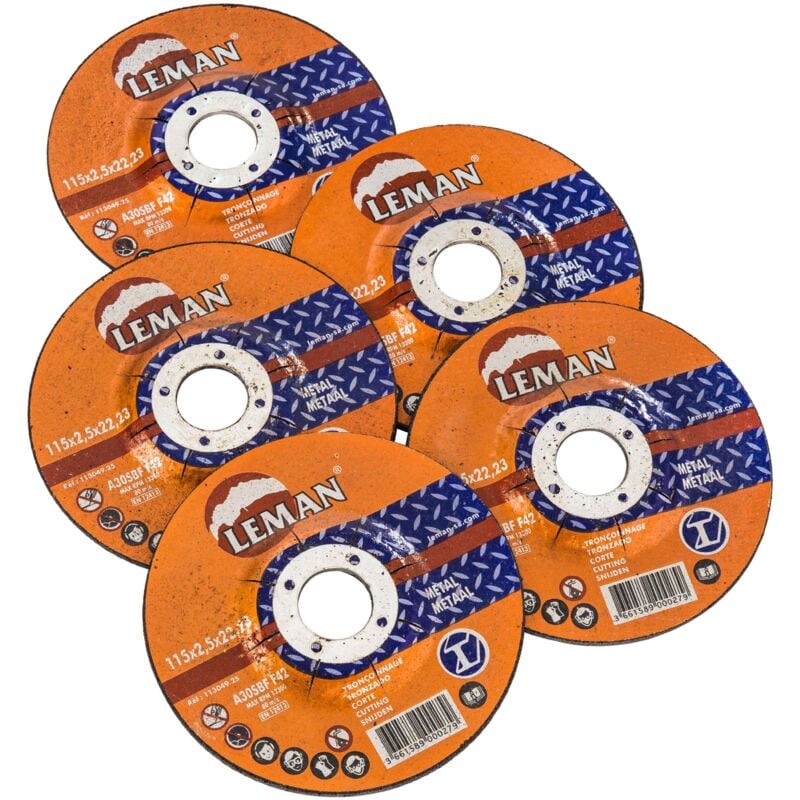 foto del prodotto disco fer 115 mm 5 pezzi