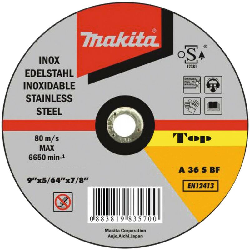 foto del prodotto disco ferro 115mm makita p 53017