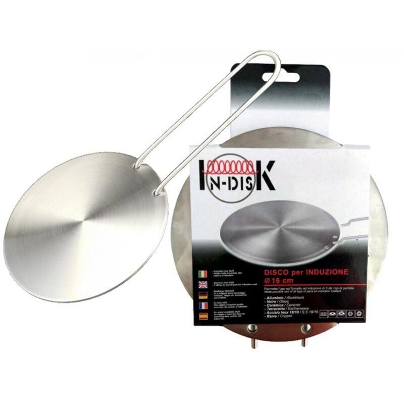 foto del prodotto disco induzione adattatore pentole diffusore calore d. 200 mm universale