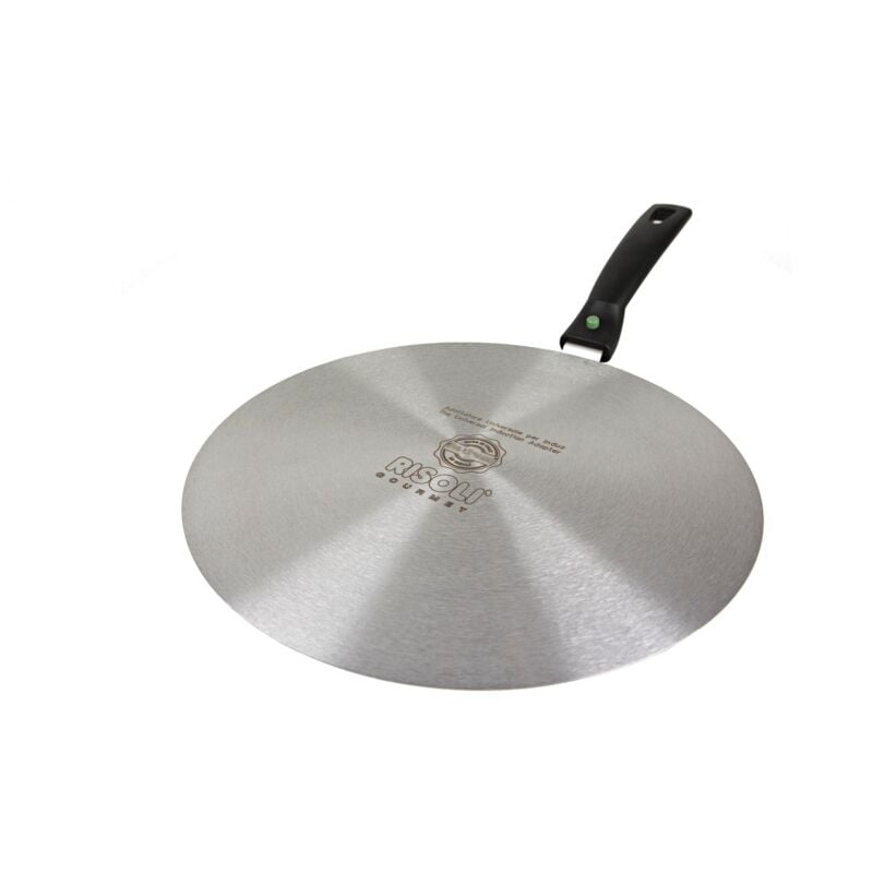 foto del prodotto disco induzione les accessoires, nero, acciaio, 26x26x1 cm, risoli 39 