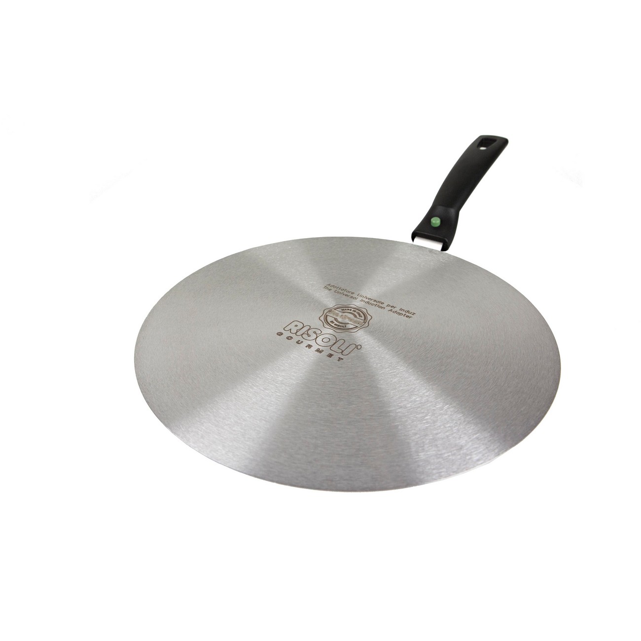 foto del prodotto disco induzione les accessoires, nero, acciaio, 26x26x1 cm, risoli 