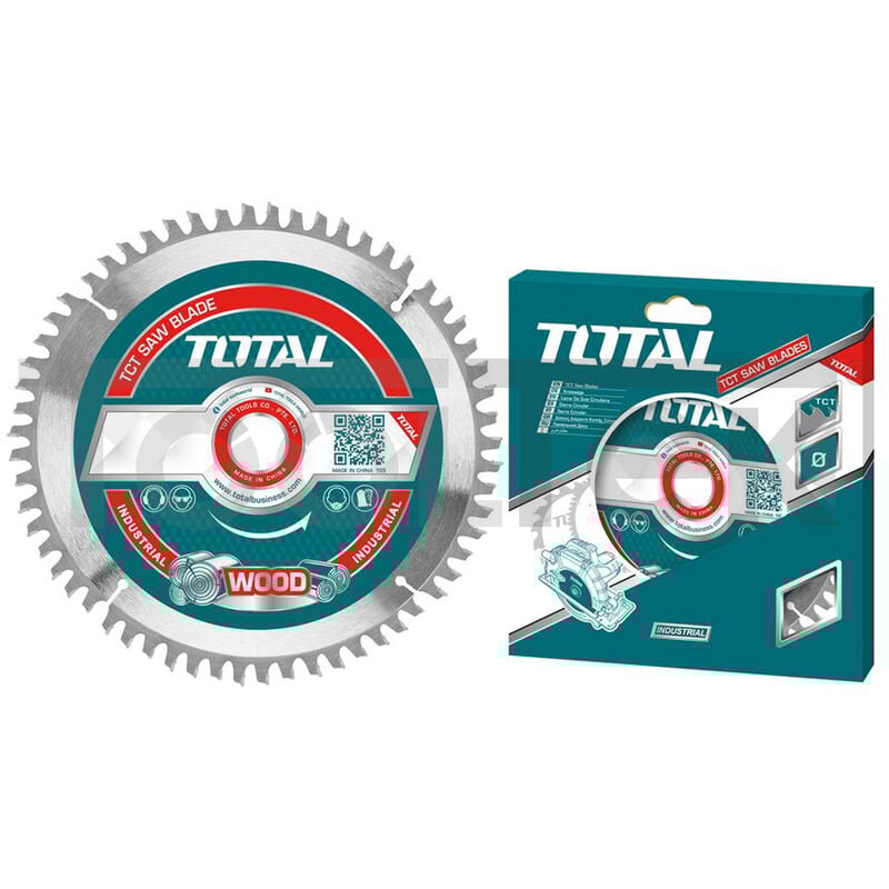 foto del prodotto disco lama sega circolare troncatrice taglio legno 60t 305mm total