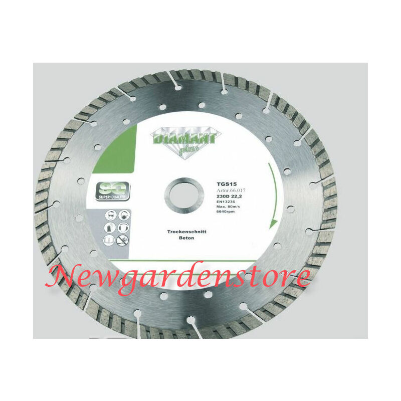 foto del prodotto disco lama tagliacemento taglio muratura calcestruzzo 66-014 115mm tgs15