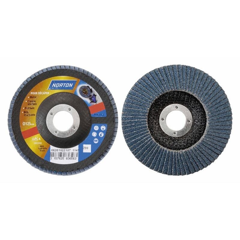 foto del prodotto disco lamellare diam. 125 grana 80 sans marque