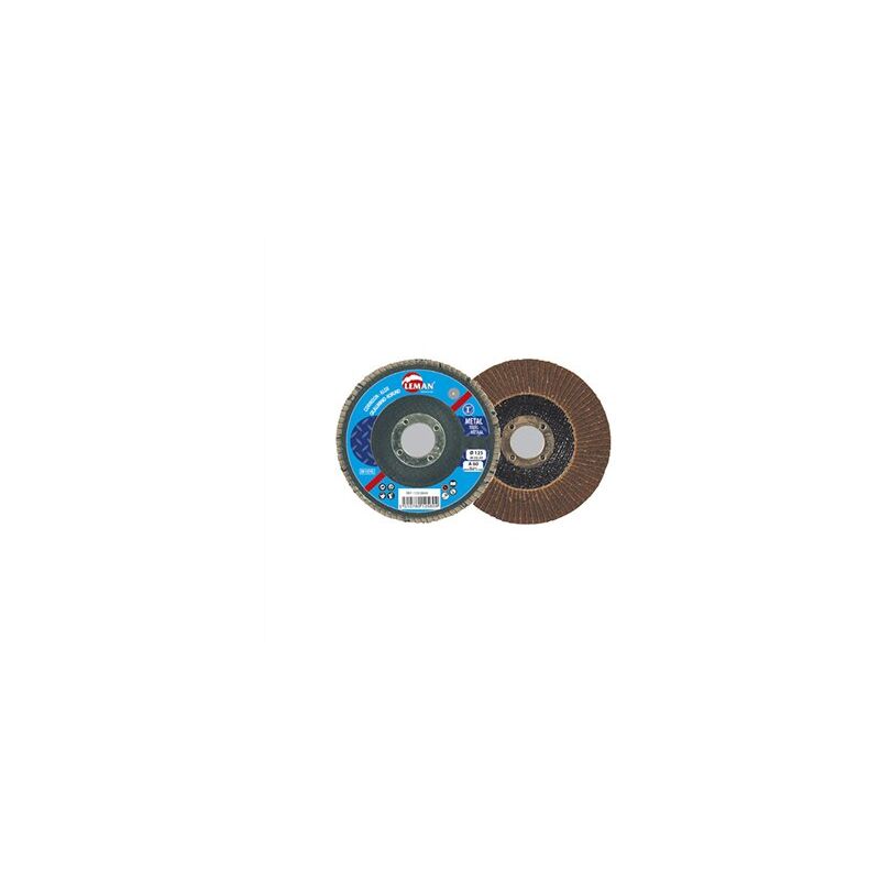 foto del prodotto disco lamellare in corindone 115mm grana 40 leman