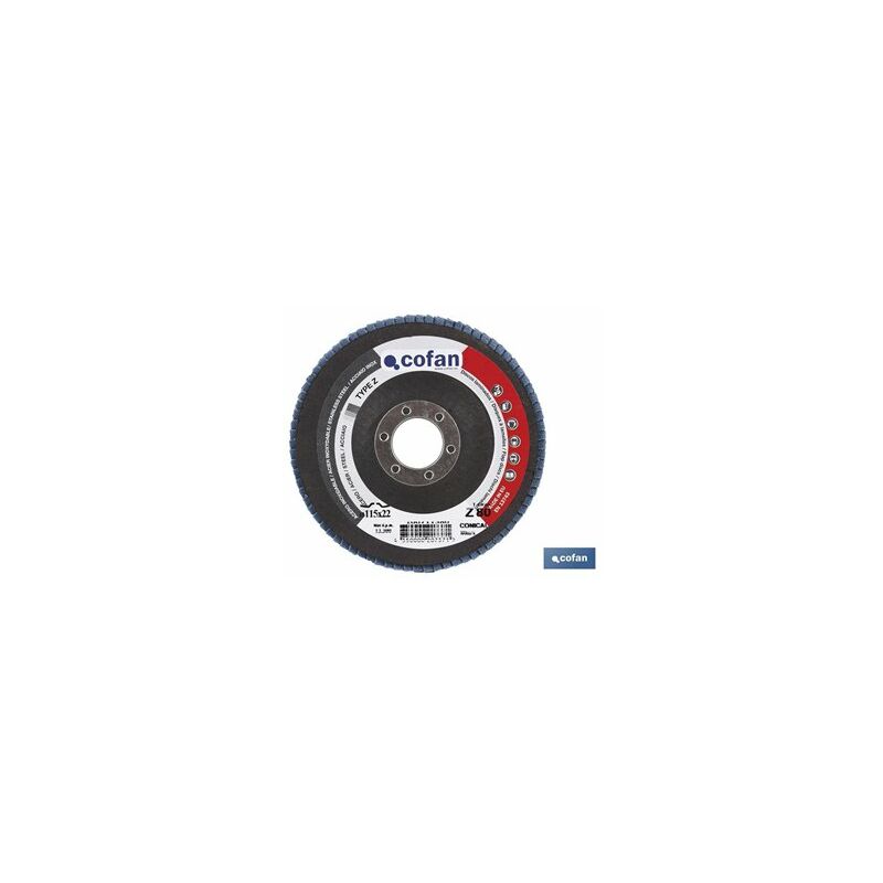 foto del prodotto disco laminato piatto 115 mm. g 120 inox