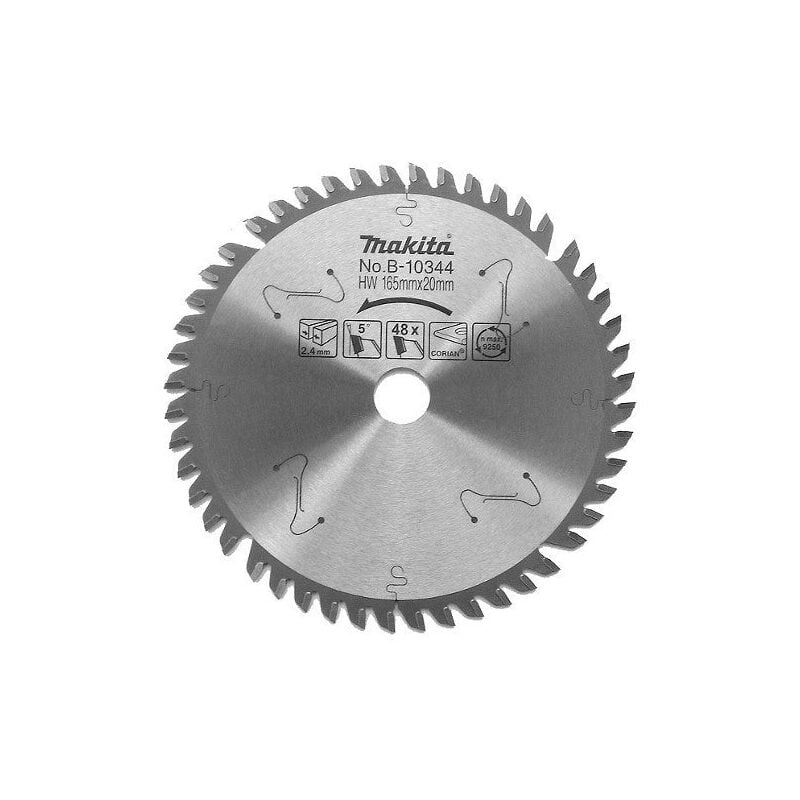 foto del prodotto disco legno 165mm makita b 10344