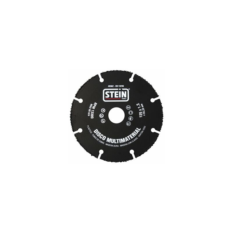 foto del prodotto disco multimateriale stein 125mm