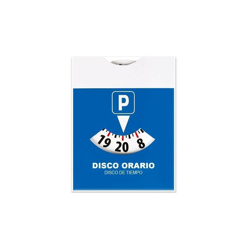 foto del prodotto disco orario in carta per parcheggio disco di tempo tipo europa