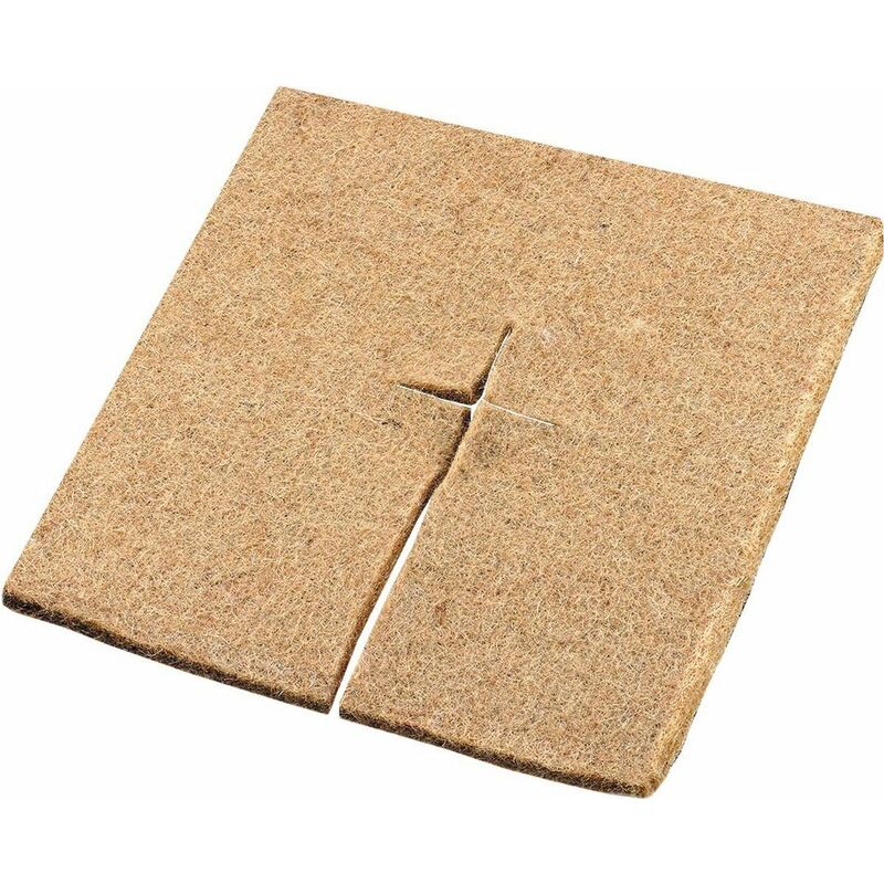 foto del prodotto disco pacciamatura in fibra naturale 45 x 45 cm stocker