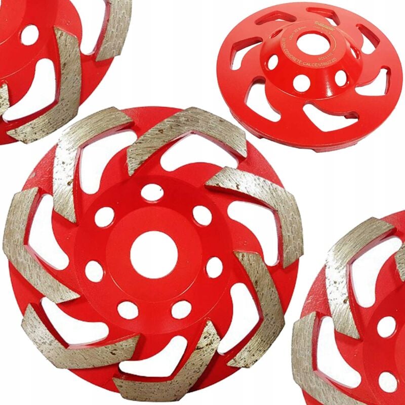 foto del prodotto disco per abrasivo per cemento 125x5mm forma a l