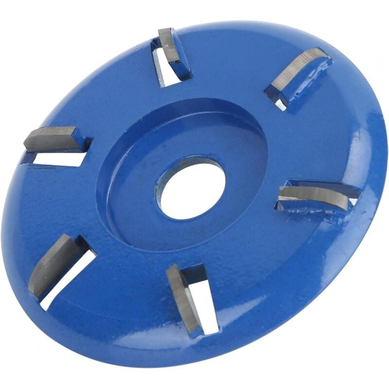 foto del prodotto disco per intaglio del legno, mola in acciaio a 6 denti, fresa per lavorazione del legno, accessori per smerigliatrice angolare, disco per taglio del