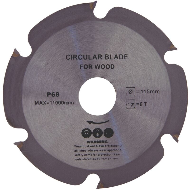 foto del prodotto disco per legno mm 115x2x22,2 ecef pz 1,0