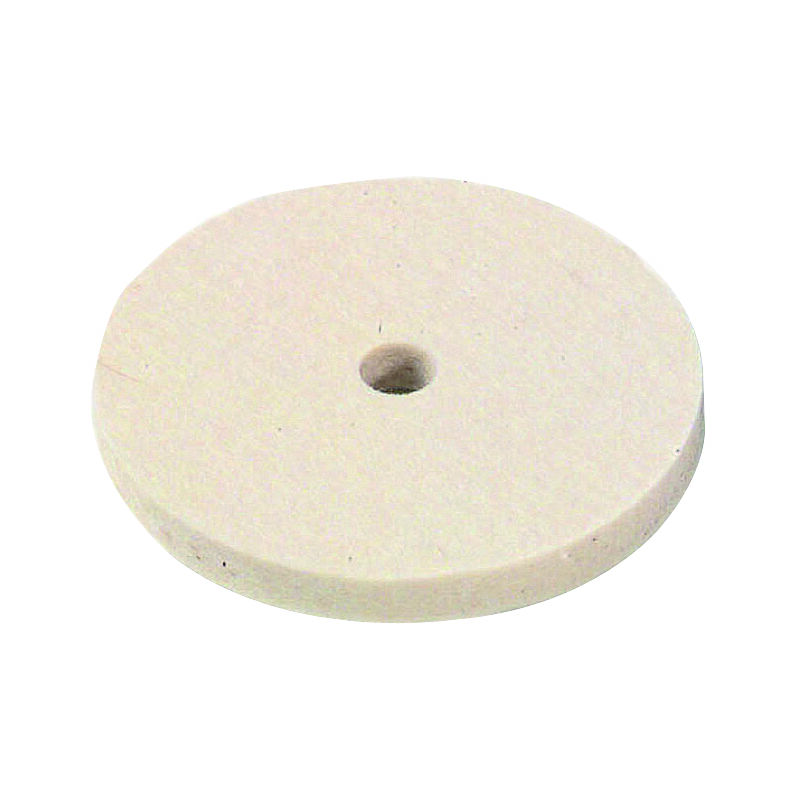 immagine 0 del prodotto disco per lucidatura in feltro 100mm utilizzato con portautensili per lucidare tutti i supporti metallici tivoly