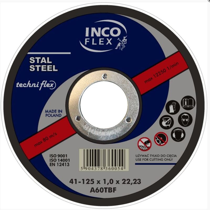 foto del prodotto disco piatto t1a 1252.022 t1a 125 2.0