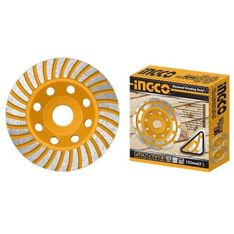 foto del prodotto disco segmentato a tazza 115 ingco cgw011151