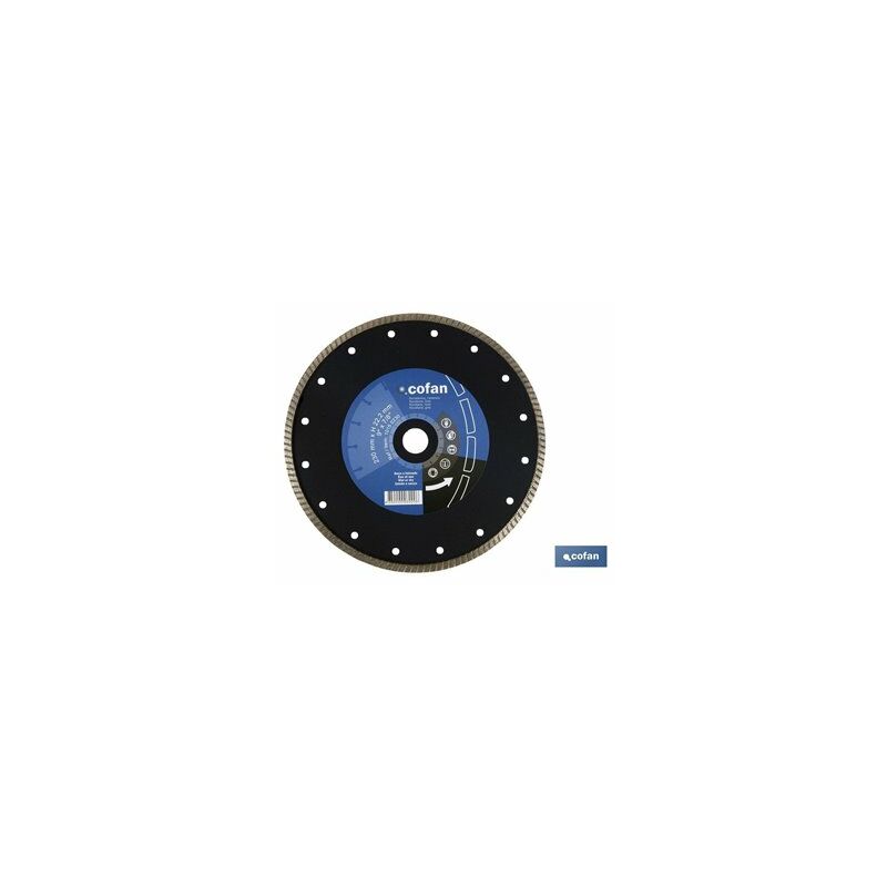 foto del prodotto disco turbo diamantato extrasottile 115mm.