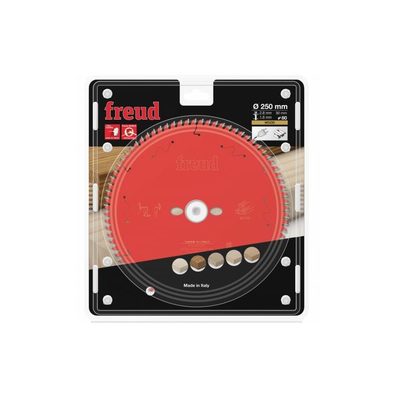 foto del prodotto disco widia p legno d 250 mm foro 30 denti 80